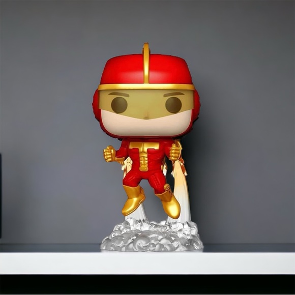 Funko Pop! Christmas Movies: Jingle All The Way Turbo Man Flying - Picture 1 of 3